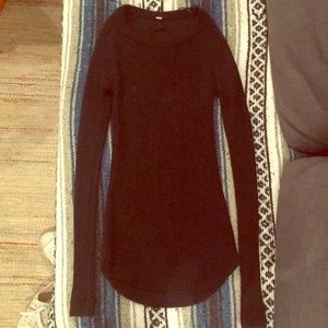 black Lululemon sweater